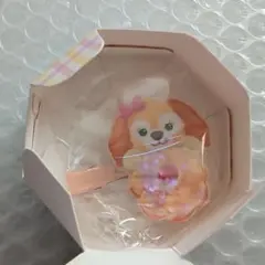 ヘアクリップ　クッキーアン　ダッフィー&フレンズ　フィルド・ウィズ・ジョイ