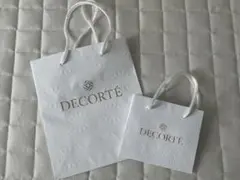 コスメデコルテ　紙袋　ショッパー 2枚