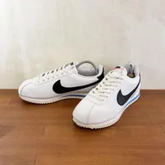 極美品　ナイキ　コルテッツ　25.0センチ 白×黒×水色　レザー　943