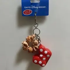 東京ディズニーリゾート キーチェーンストラップ ポップコーン ミニー