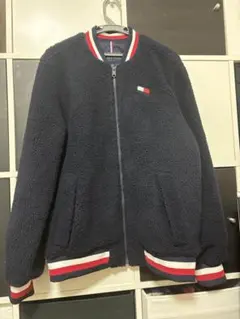 TOMMY HILFIGER フリースジャケット M ネイビー