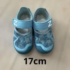 New Balance ベビーシューズ 17cm 青