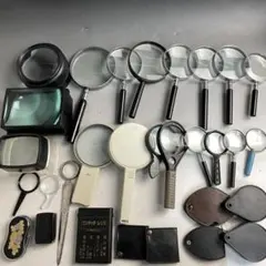 単眼鏡 虫メガネ まとめて 30点 昭和レトロ ハンドルーペ 虫めがね