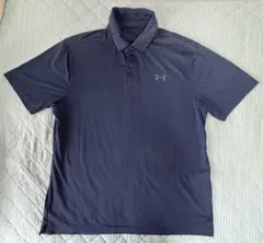 UNDER ARMOUR アンダーアーマー 半袖ポロシャツ ネイビー メンズのサムネイル