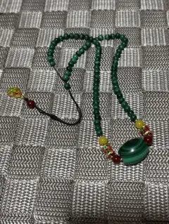 マラカイトネックレス