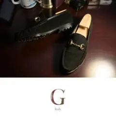 Gucci Horsebit Suede Loaferのサムネイル