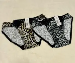 ２枚セット aimerfeel エメフィール ショーツ M レオパード　ヒョウ柄