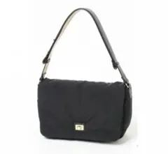 ブラック ナイロン ショルダーバッグ　グローバルワーク【お値下げ不可】