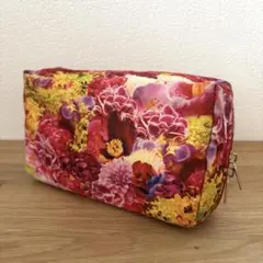 【非売品】蜷川実花　mika ninagawa 花柄ポーチ　コスメポーチのサムネイル