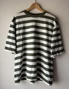 ユニクロ　オーバーサイズボーダーTシャツ