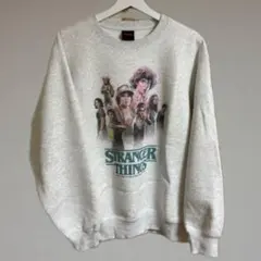 GU ストレンジャーシングスコラボ　スウェット　M グレー