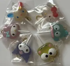 ☆匿名配送☆サンリオ カラフルキャンディチャーム コンプリートセット