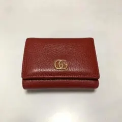 正規品　美品　GUCCI 三つ折り財布GGマーモント