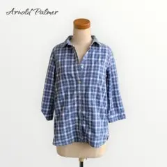 アーノルドパーマー✨️チェックシャツ 七分袖
