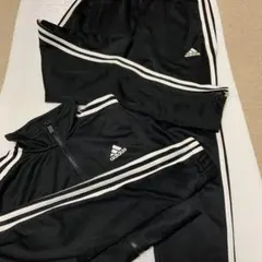 adidas AEROREADY ストライプジャージ セットアップ　上下