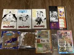ワンピースポストカード、シール他セット