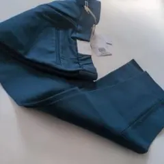 コットンブレンド　スティックパンツ　プラステ　xxs ブルーグリーン
