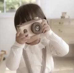 木製カメラ 子供向け おもちゃ