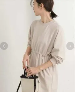 アーバンリサーチドアーズ ミニ裏毛ドロストワンピース