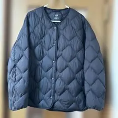 ユニクロ　ウルトラライトリラックスダウン　ブラック　XL 収納袋付き