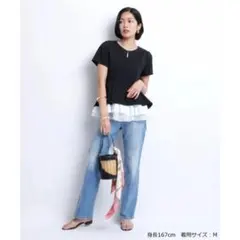 【美品】レイヤードカットチュニックのサムネイル