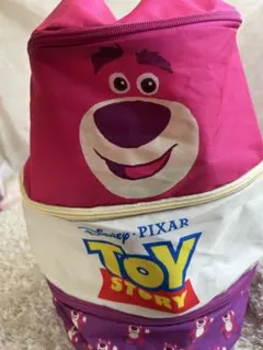 トイ・ストーリー　大きな三段収納バスケット　ロッツォ