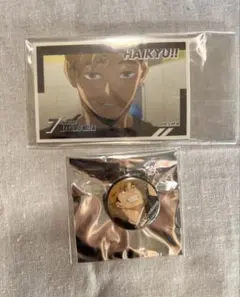 ハイキュー 宮侑 缶バッジ シール ステッカー