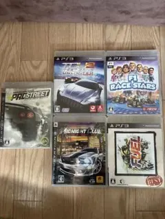 PS3レーシング系ソフト5本まとめ売り