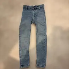 ZARA デニムブルー スリムフィットパンツ 7