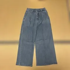 フレア・ワイドデニムパンツ