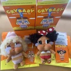 CRYBABY Vacation Mode On シリーズ ぬいぐるみペンダント