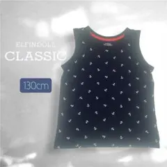 美中古✨ELFINDOLL CLASSIC タンクトップ 130cm 錨柄のサムネイル