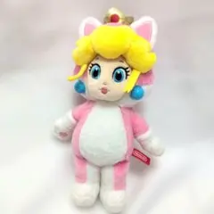 Nintendo ニンテンドー 猫ピーチ姫 ぬいぐるみ スーパーマリオ 美品