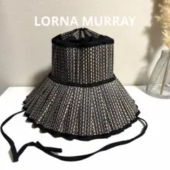 LORNA MURREYローナマーレイ ストローハット つば広 帽子