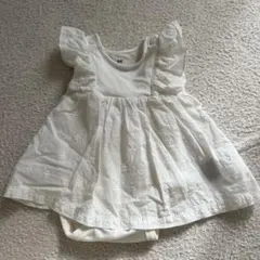 H&M ロンパース ワンピース 50cm