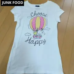JUNK FOOD　スヌーピーTシャツ