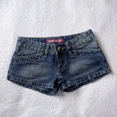 00s 姫系　 デニムショートパンツ Sサイズ