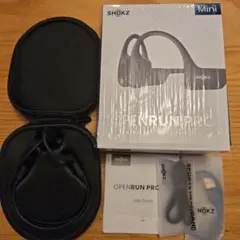 SHOKZ OPENRUN PRO Mini Black【付属品付き】
