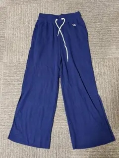Champion スウェットパンツ ワイドパンツ ネイビー