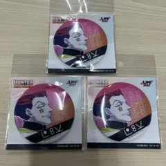 ジャンプショップ限定 ハンターハンター グリッター缶バッジ ヒソカ　3個