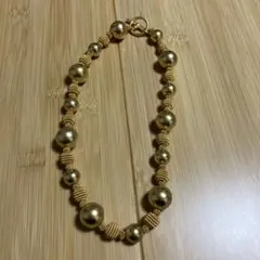 ビンテージ ネックレス ゴールド