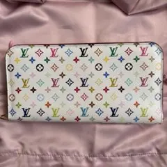 Louis Vuitton マルチカラー 長財布　 M93751 極美品