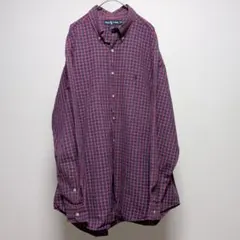 ラルフローレン　90s BLAIRE チェック　XL ヴィンテージ