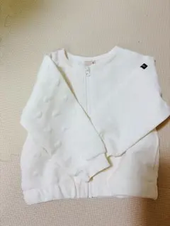 petit main ハート模様ジャケット 90サイズ