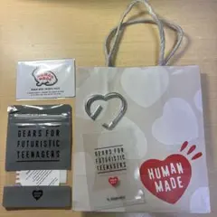 HUMAN MADE ハート カラビナ キーホルダー　ショッパー　マグネット付きのサムネイル