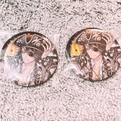 ツイステ レオナ スケアリー 缶バッジ