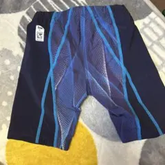 Mizuno 競泳水着 FINA認証 ネイビー140(mx)