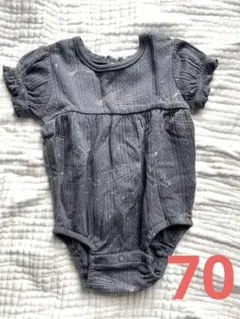 バースデイ　cottoli コトリ　半袖ロンパース