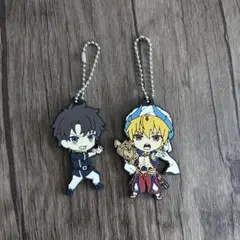 FGO 藤丸立香 ギルガメッシュ ラバーストラップ