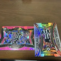 ALEXANDER ISAK サッカーカード 2枚セット